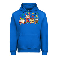 Cobalt autism awareness day coffee cups Urban Hoodie - MaliasSmallBusiness