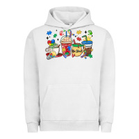Pigment Lunar Rock autism awareness day coffee cups Urban Hoodie - MaliasSmallBusiness