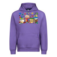 Tulip autism awareness day coffee cups Urban Hoodie - MaliasSmallBusiness