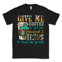 Black give me coffee to get me started Classic Tee - texasbilliewilder