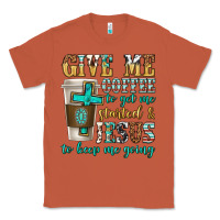 Copper give me coffee to get me started Classic Tee - texasbilliewilder