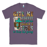 Lavender give me coffee to get me started Classic Tee - texasbilliewilder