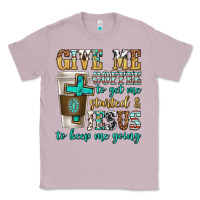 Lilac give me coffee to get me started Classic Tee - texasbilliewilder