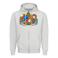 Dove Grey diamonds are a girls best friend Zipper Hoodie - texasbilliewilder
