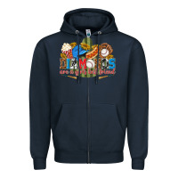 Navy diamonds are a girls best friend Zipper Hoodie - texasbilliewilder