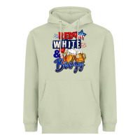 Matcha Red white and boozy 4th of july Heavyweight Hoodie - CowGirlArtShop