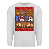 Dove Grey best papa ever air freshener Premium Sweatshirt - HRA Design Shop