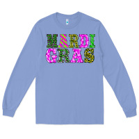 Colony Blue mardi gras Long Sleeve Tee - BarkalooDesign