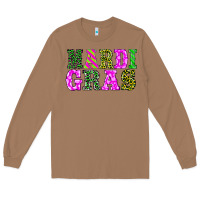 Toasted Coconut mardi gras Long Sleeve Tee - BarkalooDesign