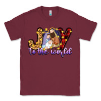 Burgundy joy to the world Classic Tee - Zillion Design Studio
