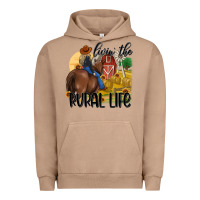 Pigment Burro livin the rural life Urban Hoodie - MaliasSmallBusiness