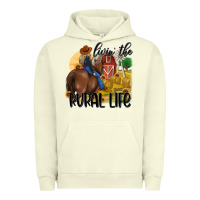 Pigment Pistachio livin the rural life Urban Hoodie - MaliasSmallBusiness