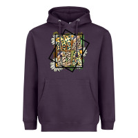Plum mama leopard Heavyweight Hoodie - CowhideDigitalArt