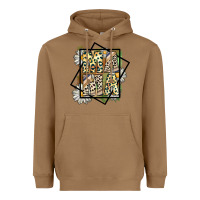 Toasted Coconut mama leopard Heavyweight Hoodie - CowhideDigitalArt