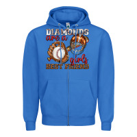 True Royal diamonds are a girls best friend baseball Zipper Hoodie - texasbilliewilder