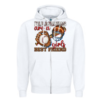 White diamonds are a girls best friend baseball Zipper Hoodie - texasbilliewilder