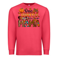 Cardinal one thankful mama Premium Sweatshirt - RacoonDesign