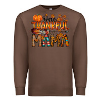 Chestnut one thankful mama Premium Sweatshirt - RacoonDesign