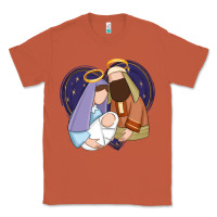 Copper holy night jesus birth Classic Tee - Zillion Design Studio