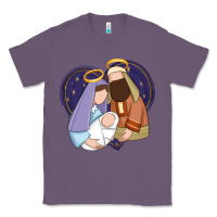 Lavender holy night jesus birth Classic Tee - Zillion Design Studio