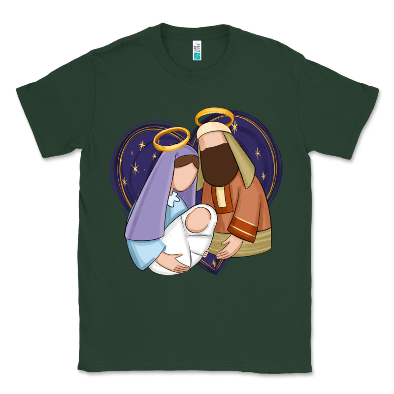 Holy Night Jesus Birth Classic Tee by Zillion Design Studio | Teevron