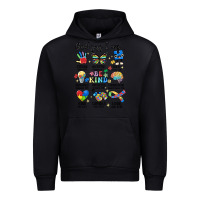 Black god says  am autism Urban Hoodie - MaliasSmallBusiness