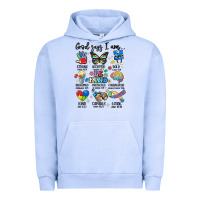 Pigment Grape Ice god says  am autism Urban Hoodie - MaliasSmallBusiness