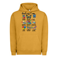 Pigment Peanut Butter god says  am autism Urban Hoodie - MaliasSmallBusiness