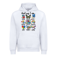White god says  am autism Urban Hoodie - MaliasSmallBusiness