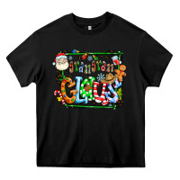 Black grangaran claus Heavy Core Tee - CowhideDigitalArt