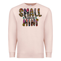 Pale Pink small business mini Premium Sweatshirt - CowhideDigitalArt