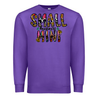 Purple small business mini Premium Sweatshirt - CowhideDigitalArt