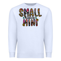 White small business mini Premium Sweatshirt - CowhideDigitalArt