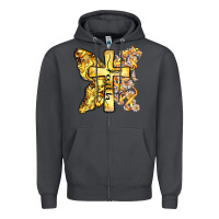Smoke faith child cancer cross Zipper Hoodie - Zillion Design Studio