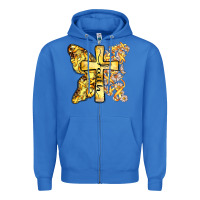 True Royal faith child cancer cross Zipper Hoodie - Zillion Design Studio