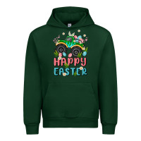 Forest Green easter monster truck Urban Hoodie - MaliasSmallBusiness