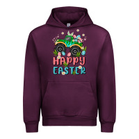 Mauve Wine easter monster truck Urban Hoodie - MaliasSmallBusiness