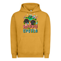 Pigment Peanut Butter easter monster truck Urban Hoodie - MaliasSmallBusiness