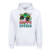 White easter monster truck Urban Hoodie - MaliasSmallBusiness