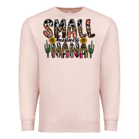 Pale Pink small business nana Premium Sweatshirt - CowhideDigitalArt