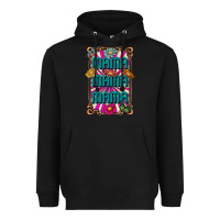 Black mama mama mama Heavyweight Hoodie - CowhideDigitalArt