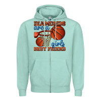 Seafoam diamonds are a girls best friend basketball Zipper Hoodie - texasbilliewilder