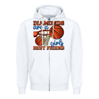 White diamonds are a girls best friend basketball Zipper Hoodie - texasbilliewilder