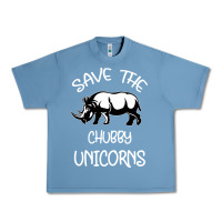 Pebble Blue save the chubby unıcorns Urban Heavy Tee - Bettercallsaul