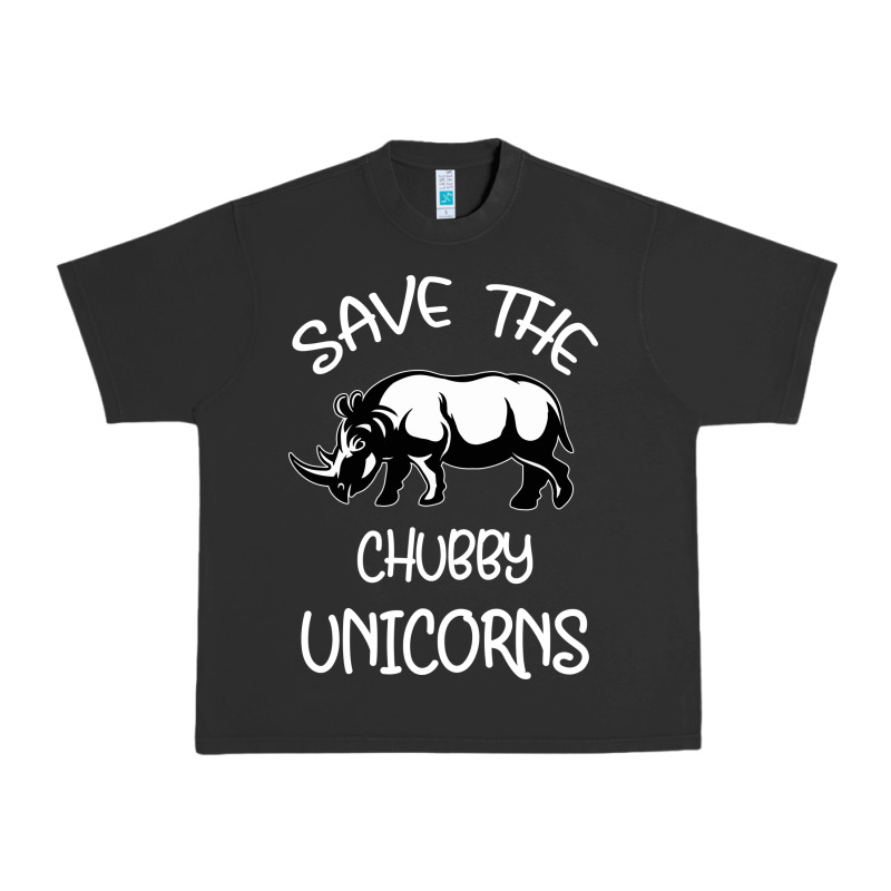 Save The Chubby Unıcorns Urban Heavy Tee by Bettercallsaul | Teevron