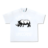 White save the chubby unıcorns Urban Heavy Tee - Bettercallsaul