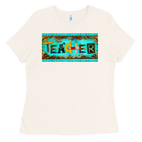 Bone teacher license plate Ladies Tee - BarkalooDesign