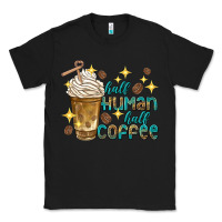 Black half human half coffee Classic Tee - texasbilliewilder