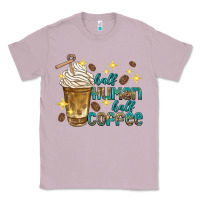 Lilac half human half coffee Classic Tee - texasbilliewilder