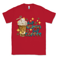 Red half human half coffee Classic Tee - texasbilliewilder